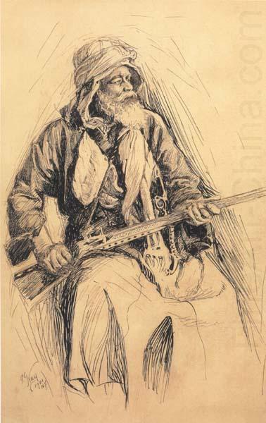 Mandaro Posing as a Plainsman (mk42), Percy Gray